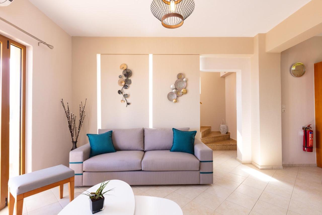 Maroulas Villas Ioanna & Stavros, Private Pools, Bbq & Seaview, By Thinkvilla מראה חיצוני תמונה