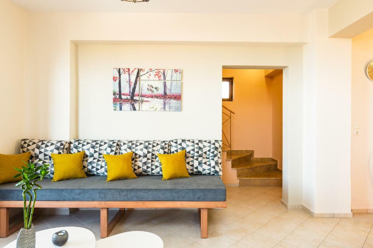 Maroulas Villas Ioanna & Stavros, Private Pools, Bbq & Seaview, By Thinkvilla מראה חיצוני תמונה