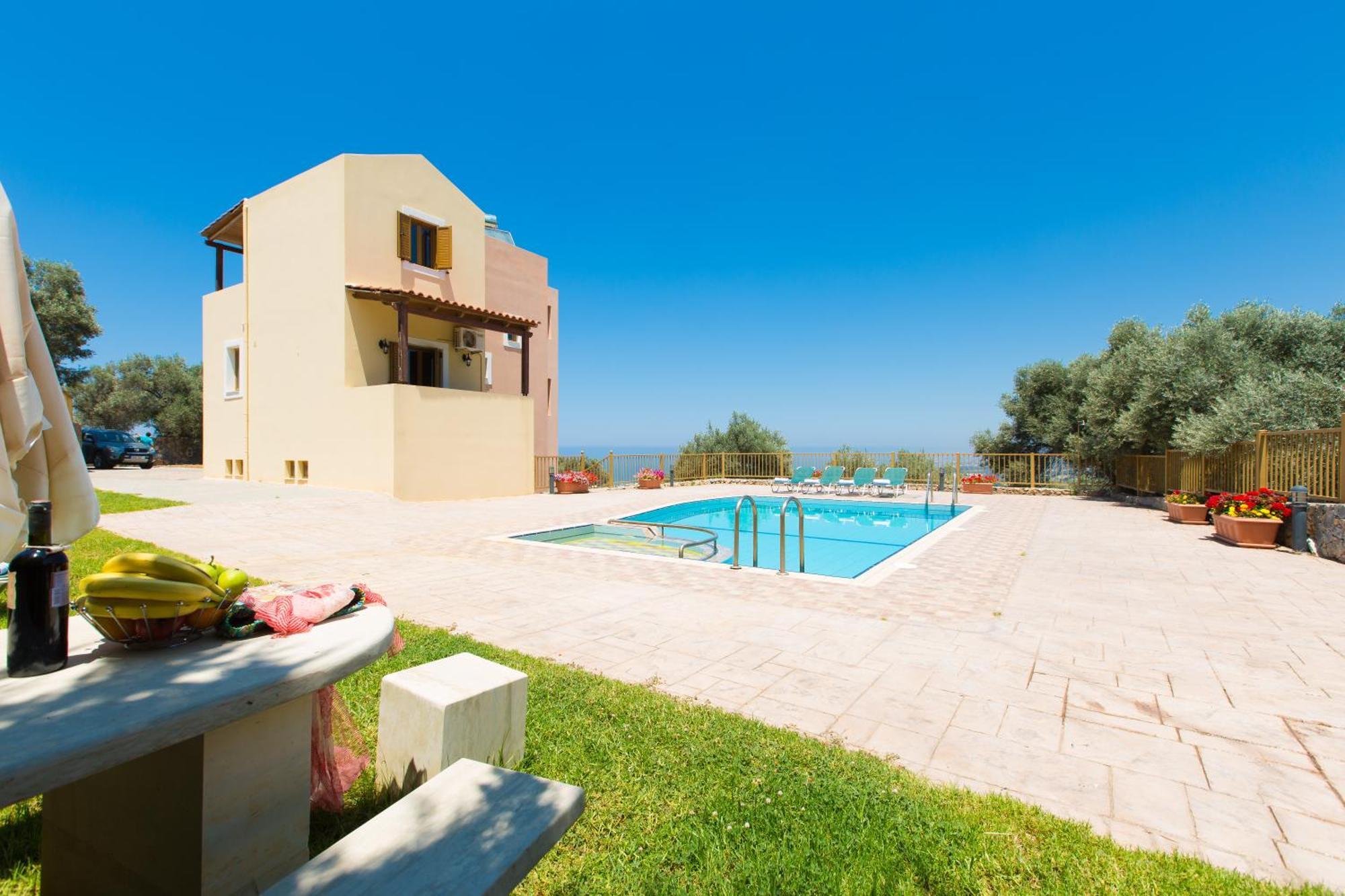 Maroulas Villas Ioanna & Stavros, Private Pools, Bbq & Seaview, By Thinkvilla מראה חיצוני תמונה